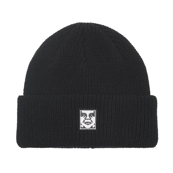 Obey Mid Icon Patch Berretto Black