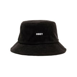 Obey Bold Cord Bucket Black