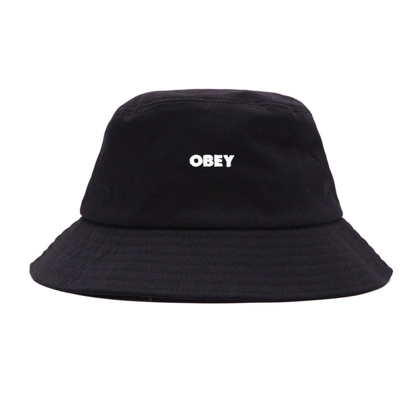 Obey Bold Twill Bucket Black