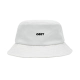 Obey Bold Twill Bucket White