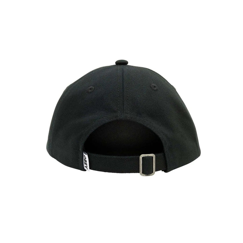 Obey Icon Eyes Cappello 6 Panel Black