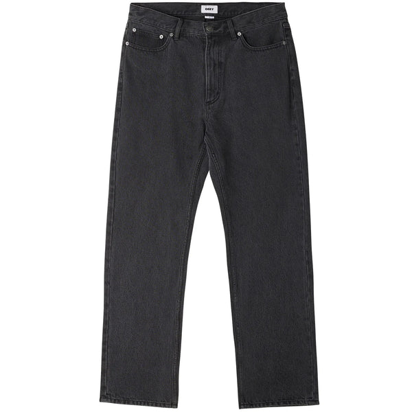 Obey Bender Jeans Faded Black