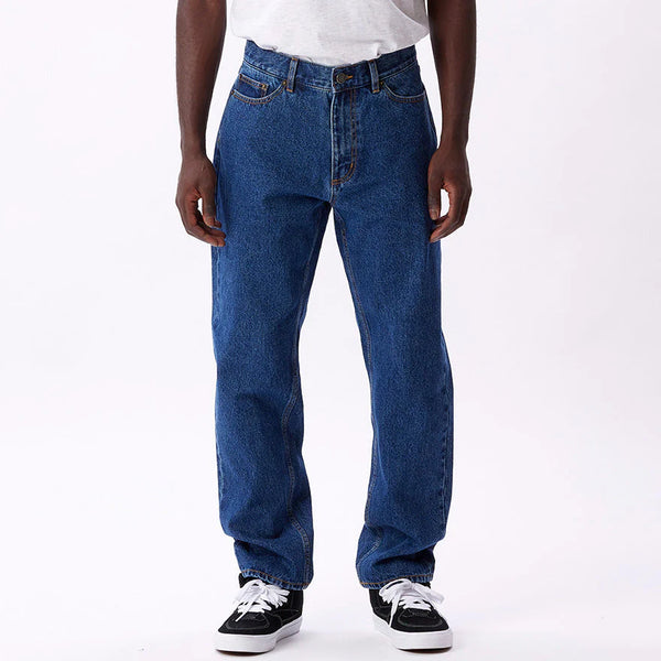 Obey Bender Jeans Stone Wash Indigo