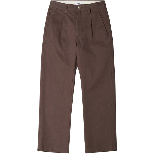 Obey Estate Pantaloni Dark Brown