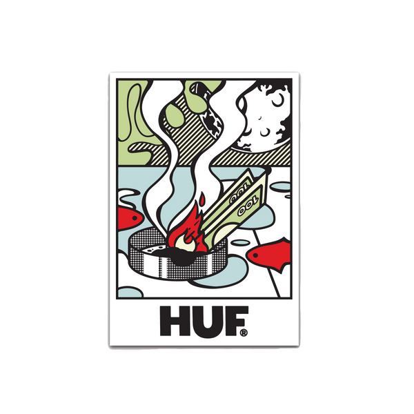 Huf Burning Away Adesivo Multi
