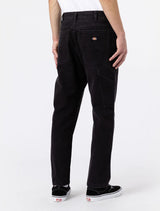 Dickies Duck Canvas Carpenter Pantaloni Stone Washed Black