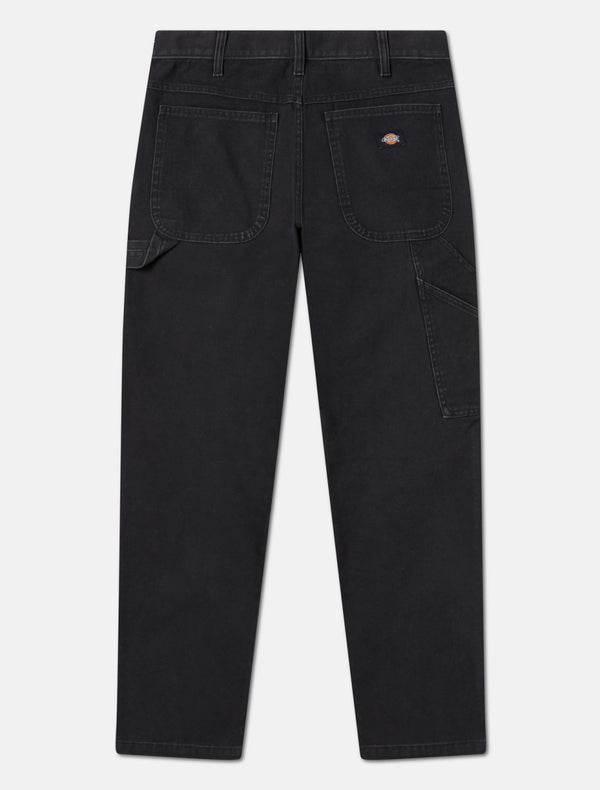 Dickies Duck Canvas Carpenter Pantaloni Stone Washed Black