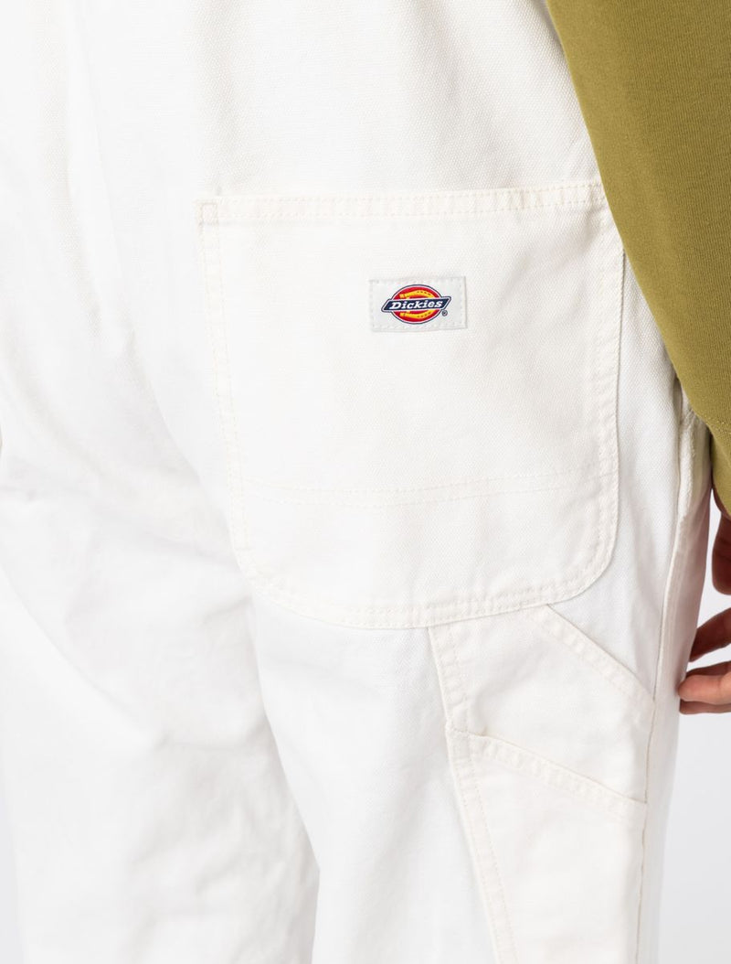 Dickies Classic Duck Canvas Bib Cloud Stone Washed