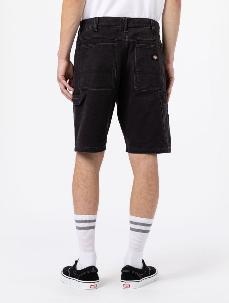 Dickies Duck Canvas Pantaloni Corti Stone Washed Black