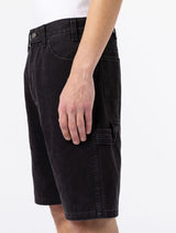 Dickies Duck Canvas Pantaloni Corti Stone Washed Black