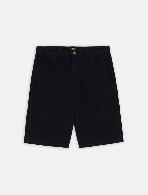 Dickies Duck Canvas Pantaloni Corti Stone Washed Black