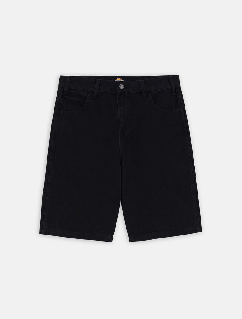 Dickies Duck Canvas Pantaloni Corti Stone Washed Black