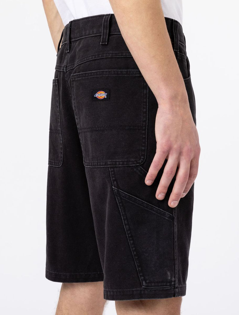 Dickies Duck Canvas Pantaloni Corti Stone Washed Black