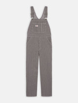 Dickies Classic Hickory Bib Dark Brown