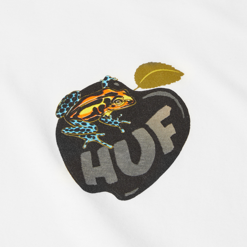 Huf Forbidden Fruit Maglietta Manica Corta White