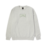 Huf Home Team Felpa Girocollo Heather Grey