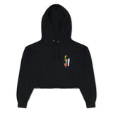 Ripndip Ryu Cropped Felpa Cappuccio Black