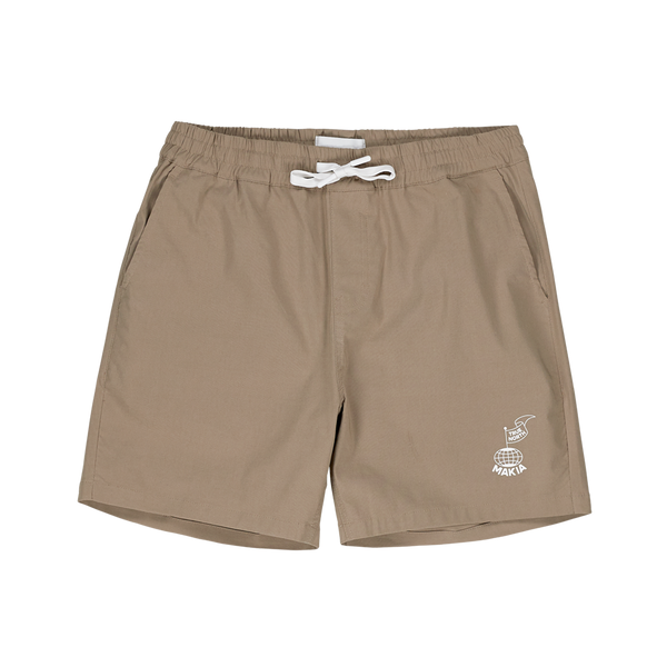 Makia North Hybrid Pantaloni Corti Khaki