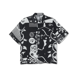 Polar Skate Co. Spiral Camicia Manica Corta Black/White