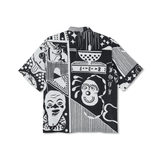 Polar Skate Co. Spiral Camicia Manica Corta Black/White