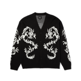 Huf Twin Dragon Cardigan Black