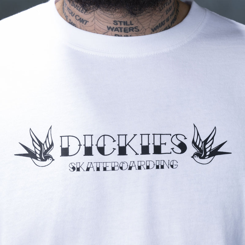 Dickies Ronnie Sandoval Photo Maglietta Manica Corta White