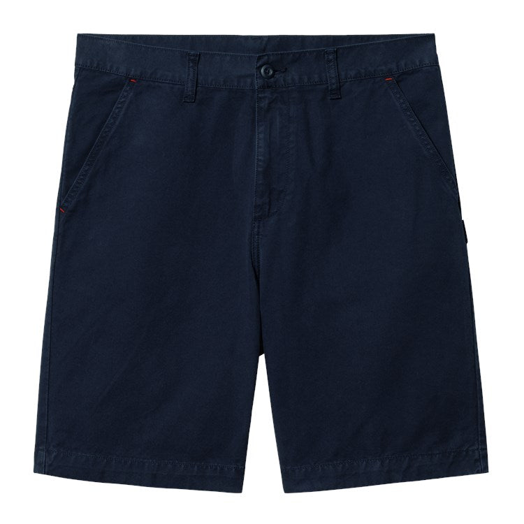 Carhartt Wesley Pantaloni Corti Atom Blue