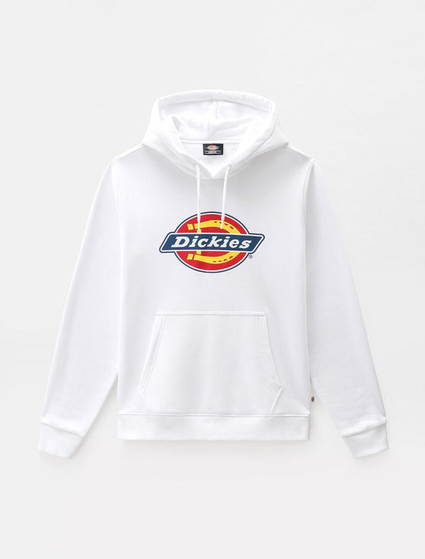 Dickies Icon Logo Felpa Cappuccio White