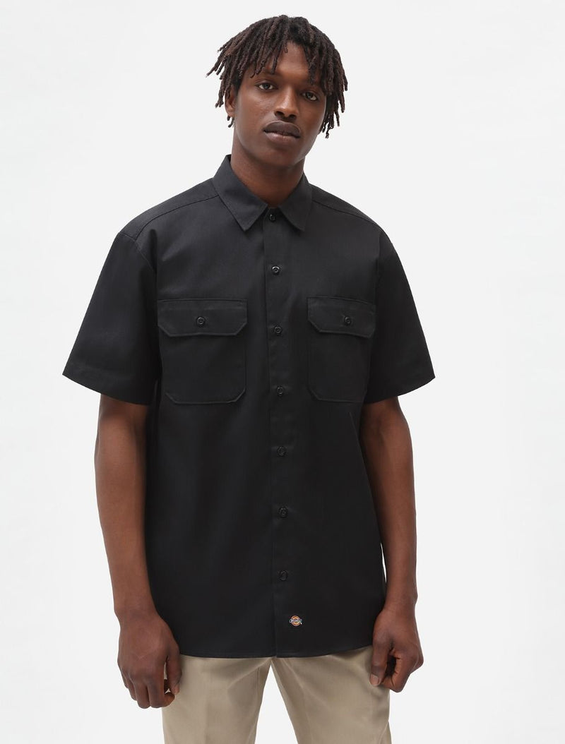 Dickies Work Camicia Manica Corta Black