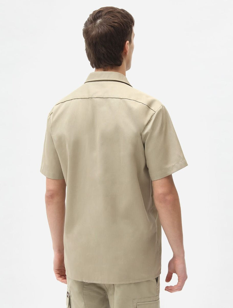 Dickies Work Camicia Manica Corta Khaki