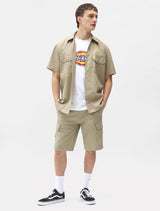 Dickies Work Camicia Manica Corta Khaki