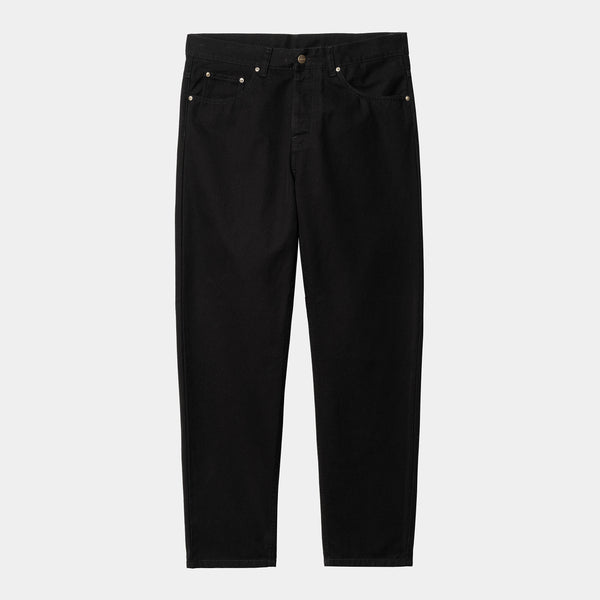 Carhartt Newel Pantaloni Black Rinsed