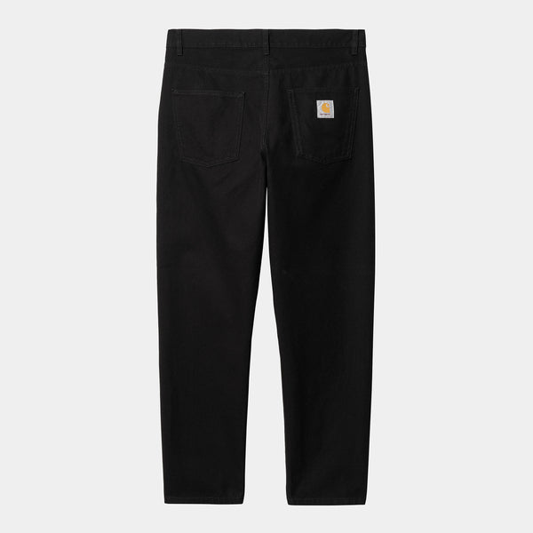 Carhartt Newel Pantaloni Black Rinsed