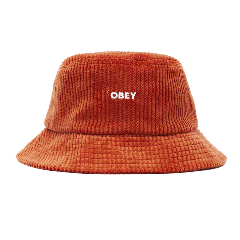 Obey Bold Cord Bucket Ginger