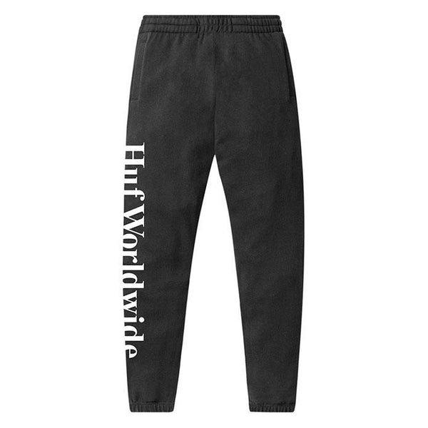 Huf Essentials Pantaloni Tuta Black