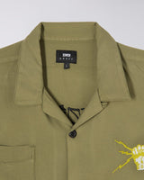 Edwin Autonomous Camicia Manica Corta Martini Olive