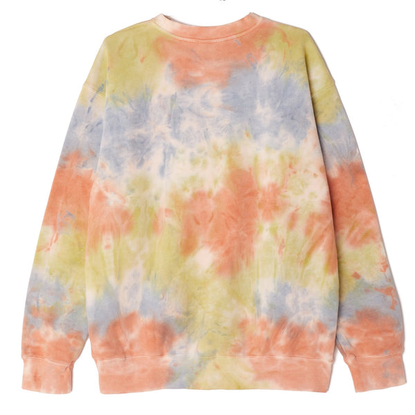 Obey Sustainable Tiedye Felpa Girocollo Pheasant