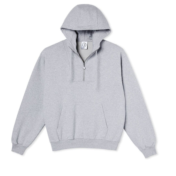 Polar Skate Co. Half Zip Felpa Cappuccio Sport Grey