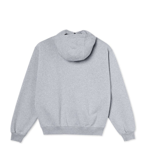 Polar Skate Co. Half Zip Felpa Cappuccio Sport Grey